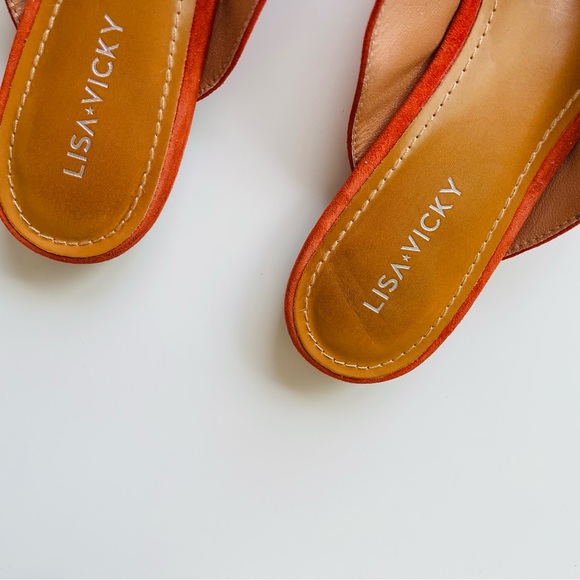 Gorgeous Lisa + Vicky Suede Flats• Sz 6.5 - Picture 5 of 6